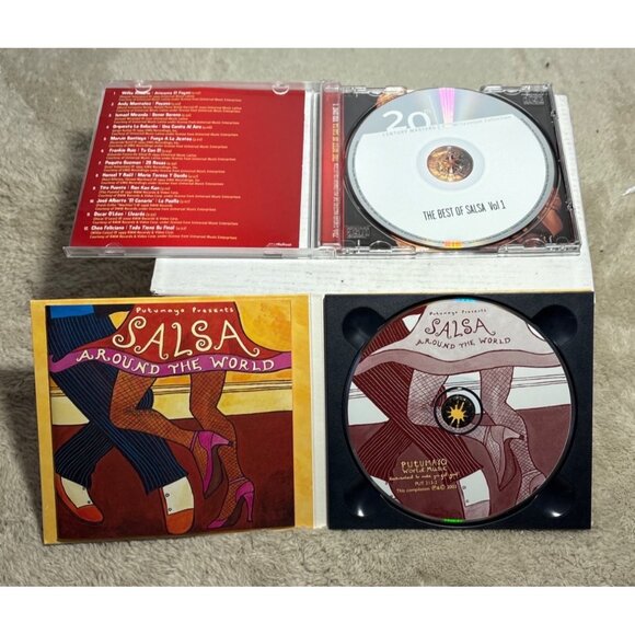 The Best Of Salsa Vol. 1 & Putumayo Salsa Around The World CD Collection - Picture 2 of 6